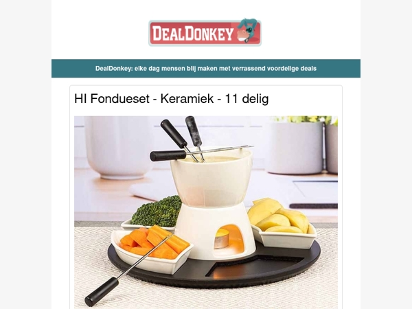 Hi Fondueset - Led Waxinelichtjes - Serviesset - Tortillapers - Kandelaarset