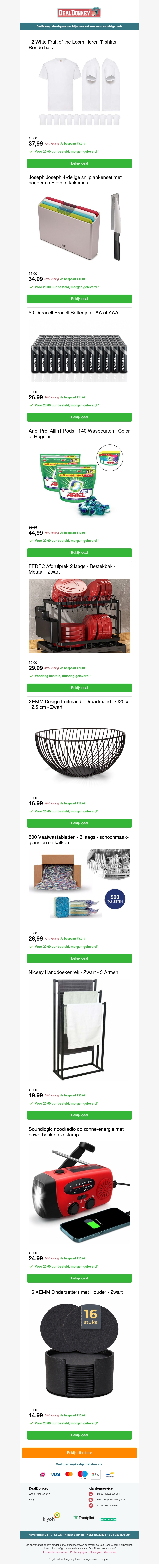 🏆De 10 Populairste Deals van dit moment🏆 🏆De 10 Populairste Deals van dit moment🏆