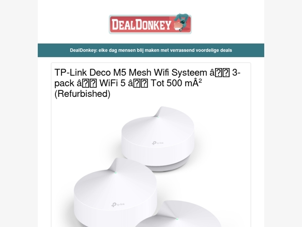 TP-Link Deco M5 Mesh Wifi Systeem - Philips Autolamp - Bijzettafel - Pokon plantvoeding - JAP Bruiswatertoestel