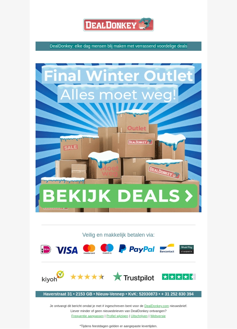🥶Final Winter Outlet - Alles MOET WEG🥶 🥶Final Winter Outlet - Alles MOET WEG🥶