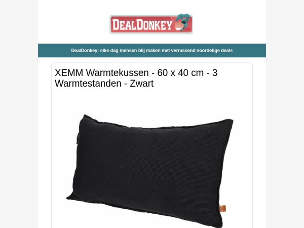 Xemm Warmtekussen - Massagekussen - Percolator - Vloermop - Convectorkachel