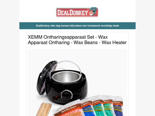 Ontharingsapparaat Set - Stoomreiniger - Waxinelichtjes - Raamwisser - BBQ