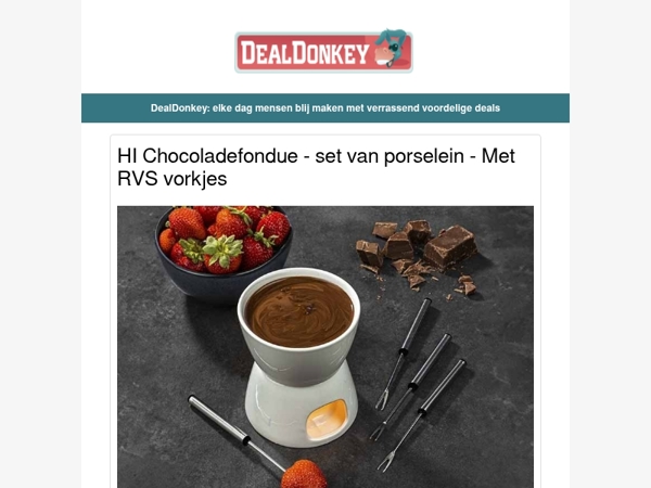 Chocoladefondue - Leren BBQ Schort - Alpina Fohn - Sony Wekkerradio