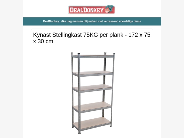 Kynast Stellingkast - Pizzaschep - Kruimeldief - Zaklamp - Soeppan