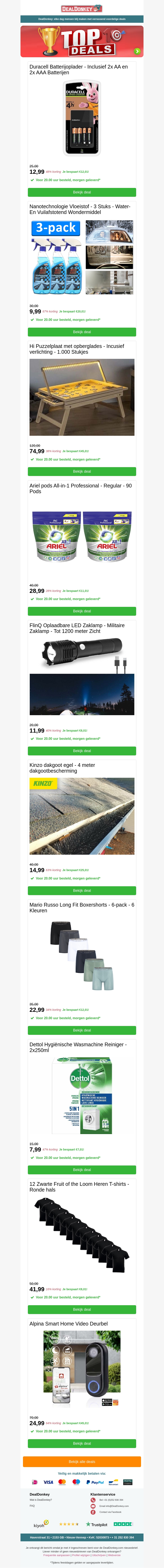 🏆De 10 populairste Deals van dit moment🏆 🏆De 10 populairste Deals van dit moment🏆