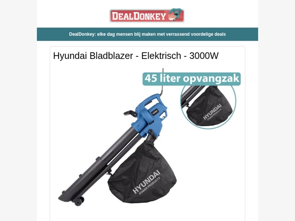 Bladblazer - Persil - Dreft - LED kaarsen - Horlogebox