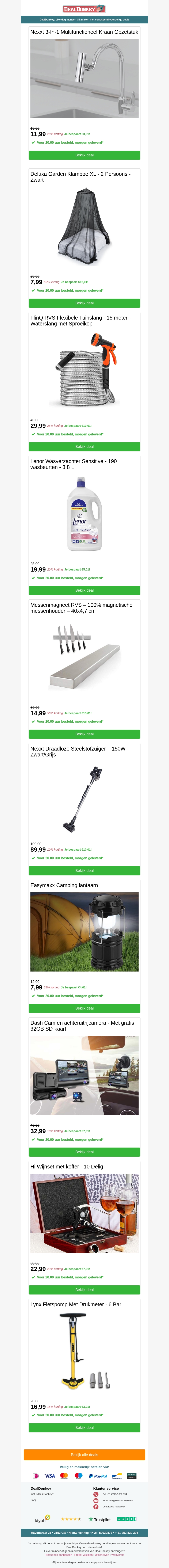 Nexxt 3-in-1 Kraan opzetstuk - Tuinslang - Wasverzachter - Messenmagneet - Steelstofzuiger Nexxt 3-in-1 Kraan opzetstuk - Tuinslang - Wasverzachter - Messenmagneet - Steelstofzuiger