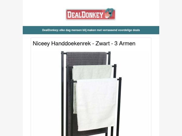 Handdoekenrek - Opvouwbare Bench - Karaoke Speaker - Led Kaarsen