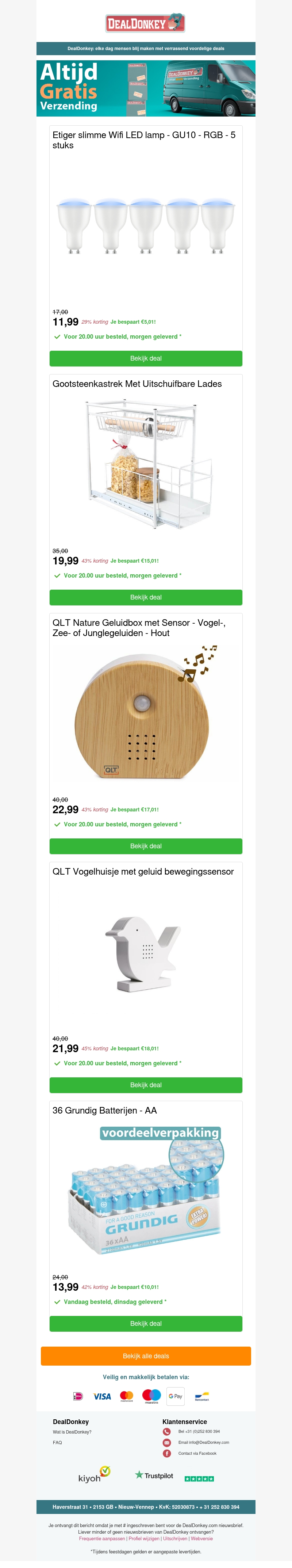 Bekijk snel dezel extra voordelige deals Bekijk snel dezel extra voordelige deals
