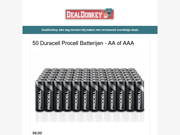 50 Duracell Procell Batterijen - Hometrainer - Wasmand - Push Up Bord