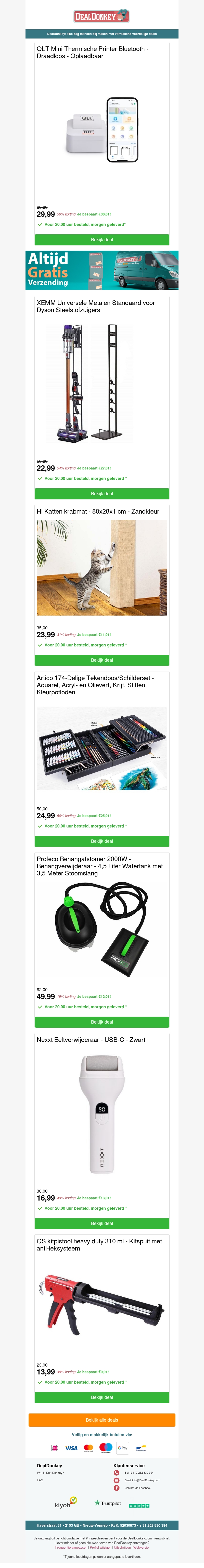 QLT Mini Printer - Krabmat - Behangstomer - Eeltverwijderaar - Kitpistool QLT Mini Printer - Krabmat - Behangstomer - Eeltverwijderaar - Kitpistool