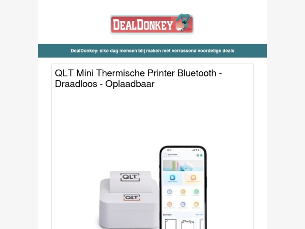 QLT Mini Printer - Krabmat - Behangstomer - Eeltverwijderaar - Kitpistool