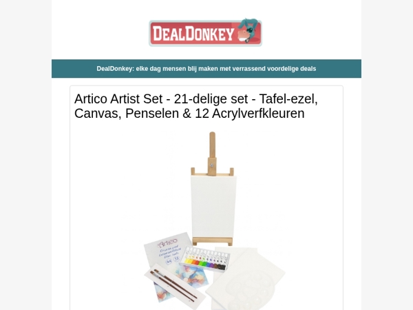 Artico Artist Set - Afdruiprek - Terrasverwarmer - Verrekijker - Weerstation