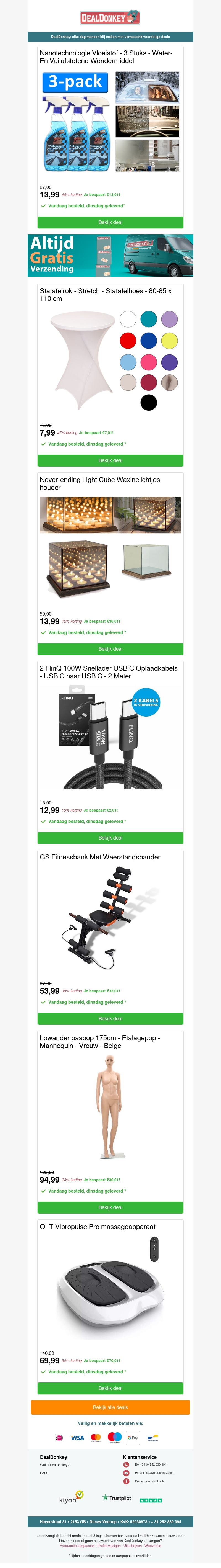 3x Nanotechnologie Vloeistof - Waxinelichtjes houder - 2 FlinQ 100W Snellader USB C Oplaadkabels - Fitnessbank 3x Nanotechnologie Vloeistof - Waxinelichtjes houder - 2 FlinQ 100W Snellader USB C Oplaadkabels - Fitnessbank