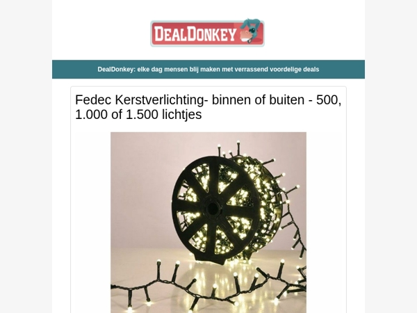 Kerstverlichting - Hometrainer - Soeppan - Kerststerren - Vloerwisser