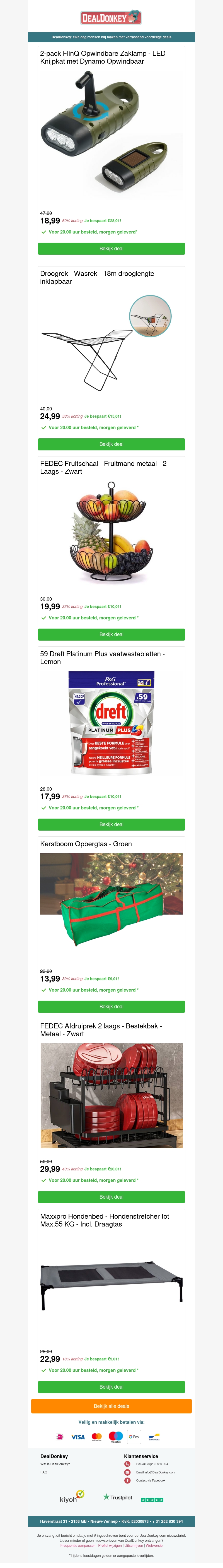 Opwindbare Zaklampen - Fruitmand - Dreft Vaatwastabletten - Kerstboom opbergtas - Afdruiprek Opwindbare Zaklampen - Fruitmand - Dreft Vaatwastabletten - Kerstboom opbergtas - Afdruiprek