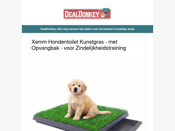 Xemm Hondentoilet - Huisdierkam - Pannenset - Wandlamp