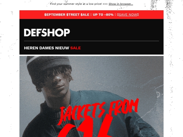 Jackets from 16€ 🥶✅ Puffers, transitional jackets, windbreakers—we have it all!