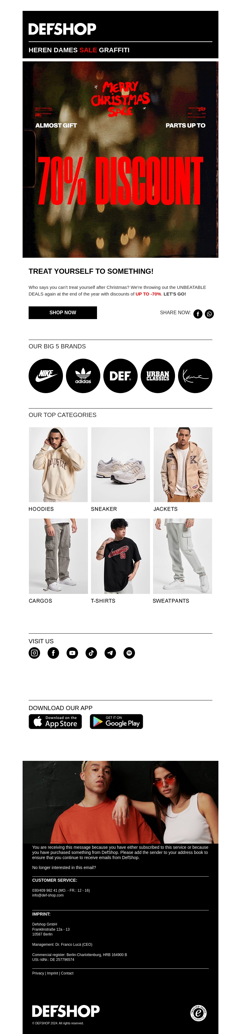 HoHoHo - UP TO -70% in the Merry Christmas Sale ππ€ͺ It's almost a gift! HoHoHo - UP TO -70% in the Merry Christmas Sale ππ€ͺ It's almost a gift!