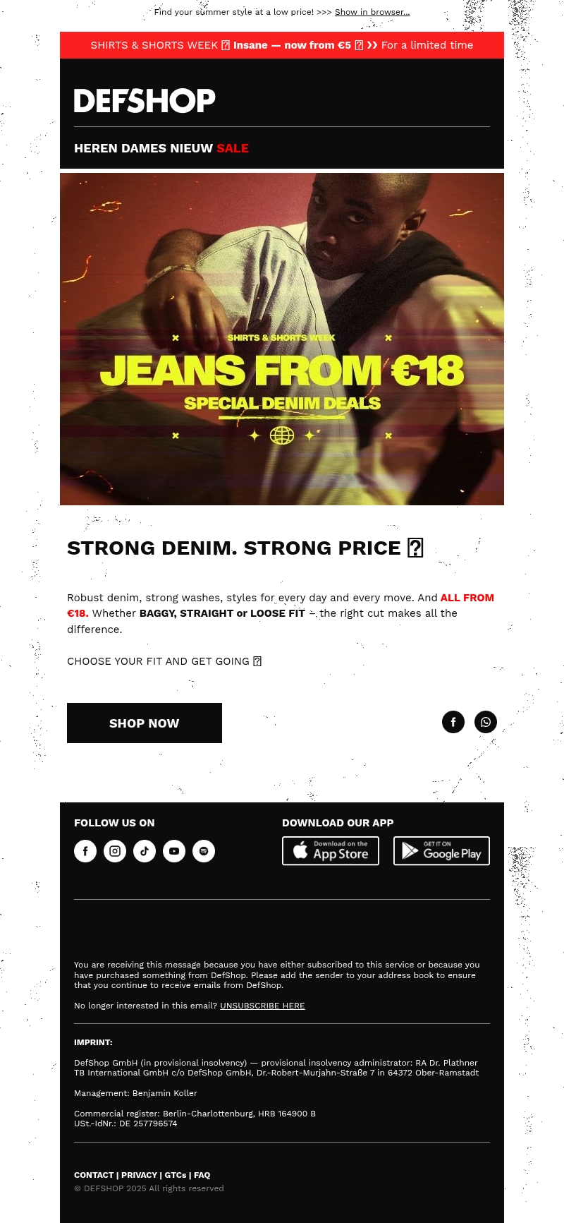 JEANS FROM €18 👖🔥 Baggy, straight, loose fit JEANS FROM €18 👖🔥 Baggy, straight, loose fit
