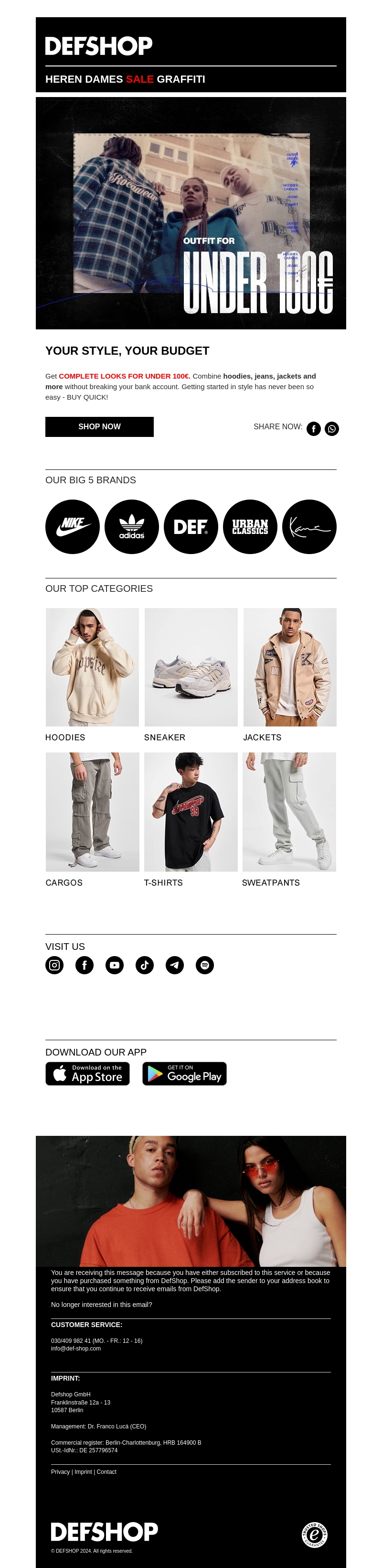 Your style, your budget 🤑 100€ MAXIMAL - Complete outfit for under 100€! Your style, your budget 🤑 100€ MAXIMAL - Complete outfit for under 100€!