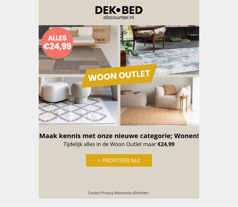 ⚠️ Woon outlet - alles €24,99 ⚠️ Woon outlet - alles €24,99
