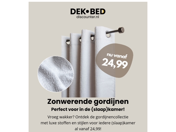 Ga voor zonwerende gordijnen!