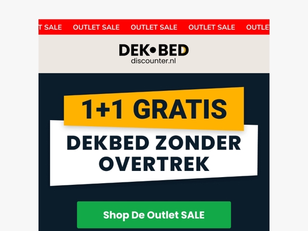 Tijdelijke deal!