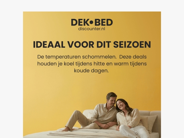☀️ Dekbed deals voor dit seizoen
