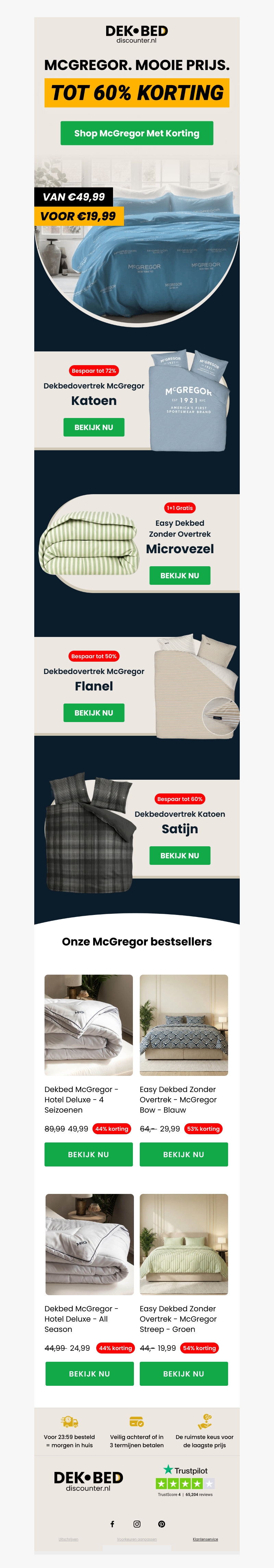 McGregor voor een mooie prijs McGregor voor een mooie prijs