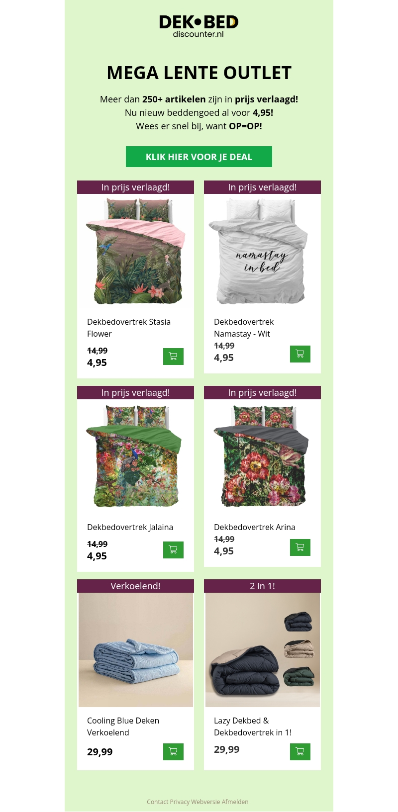 Bekijk de Dagdeals van vandaag! Bekijk de Dagdeals van vandaag!