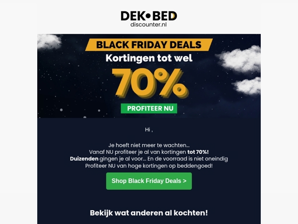 Iedereen praat over deze kortingen...