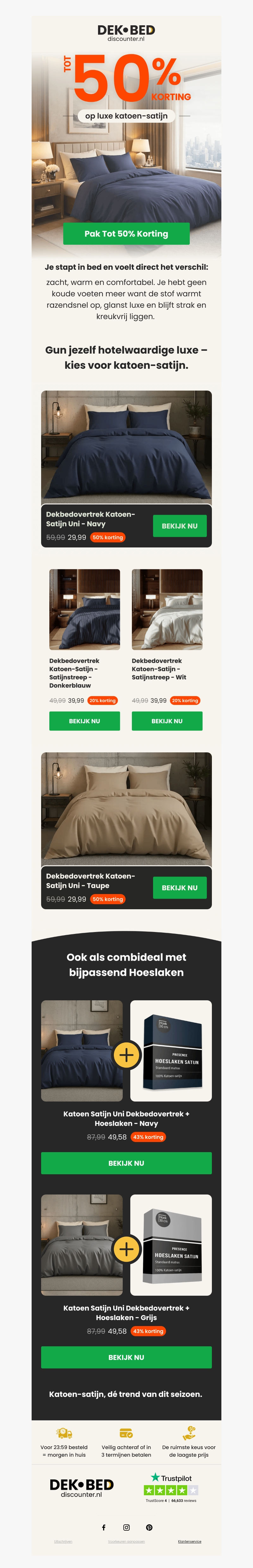 π Luxe slapen tot 50% korting π Luxe slapen tot 50% korting
