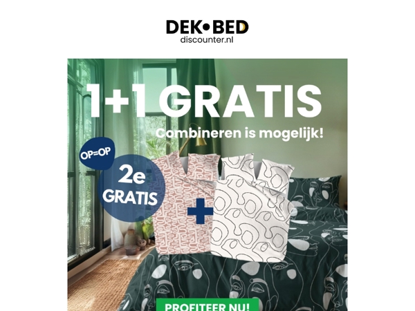 Hier haal je GRATIS beddengoed! Wees snel