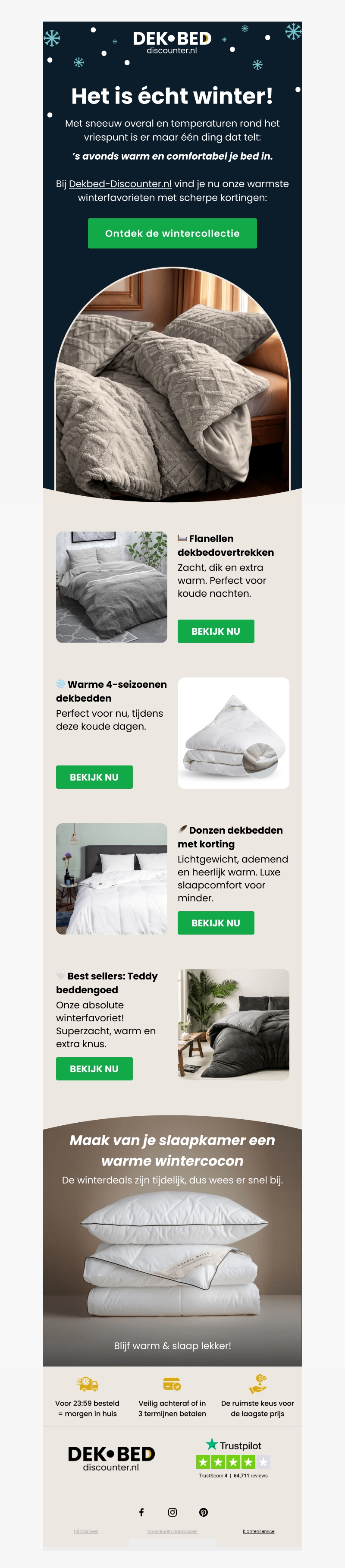 Het sneeuwt ❄️ Het sneeuwt ❄️