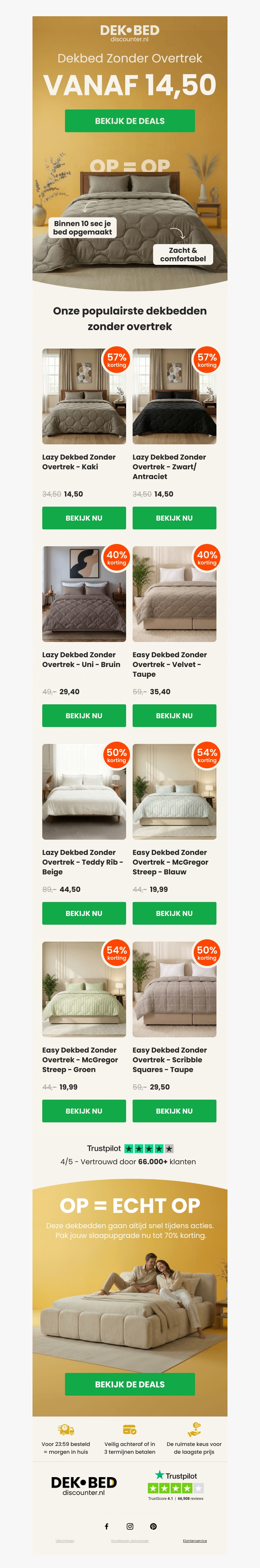 π₯ Wasbaar dekbed vanaf 14,50 π² π₯ Wasbaar dekbed vanaf 14,50 π²