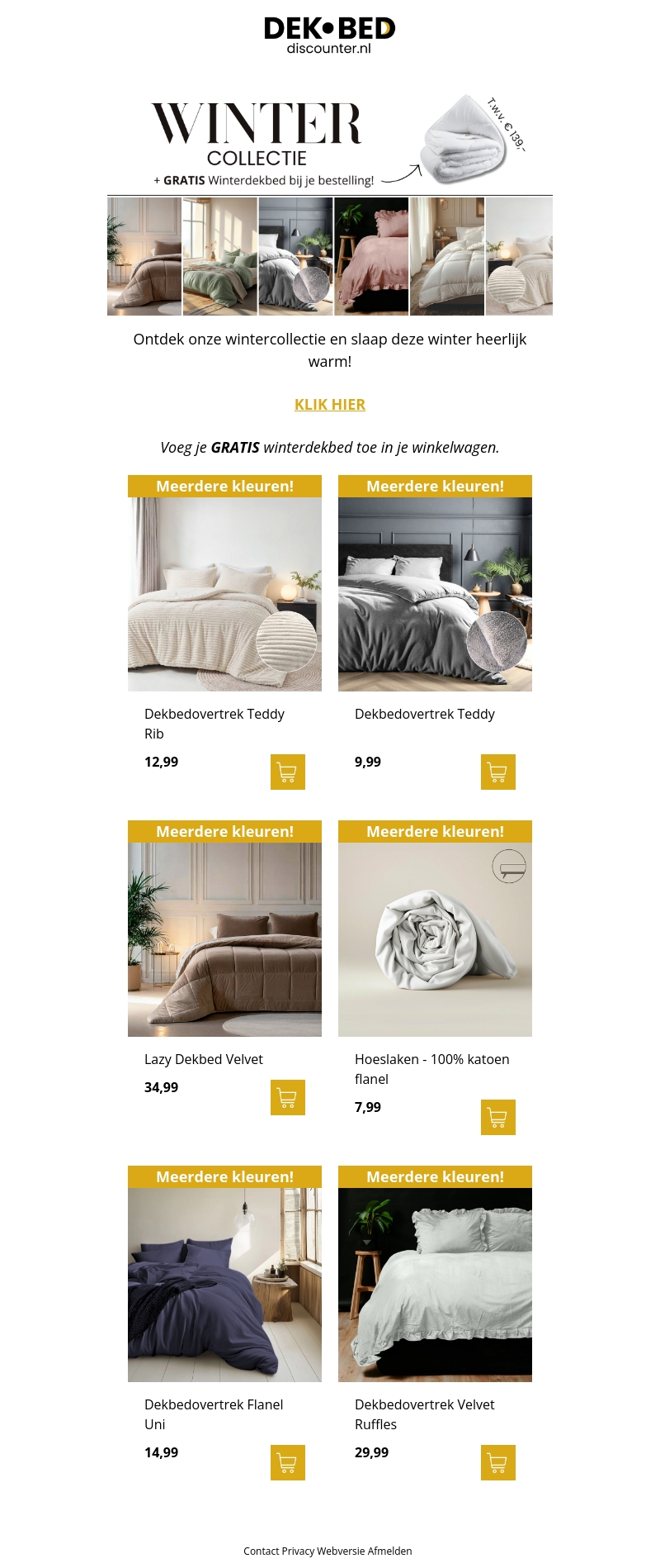 De temperatuur daalt... ben jij voorbereid? De temperatuur daalt... ben jij voorbereid?