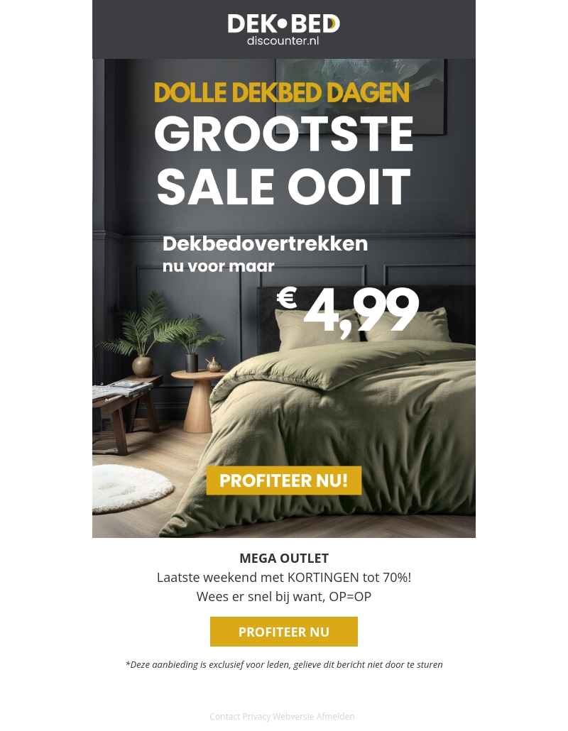 Laatste kans: OUTLET vanaf €4,99 Laatste kans: OUTLET vanaf €4,99