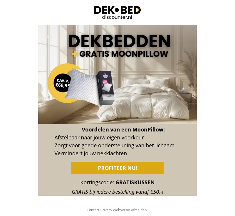 Brrr.. Tijd voor een nieuw dekbed! Brrr.. Tijd voor een nieuw dekbed!