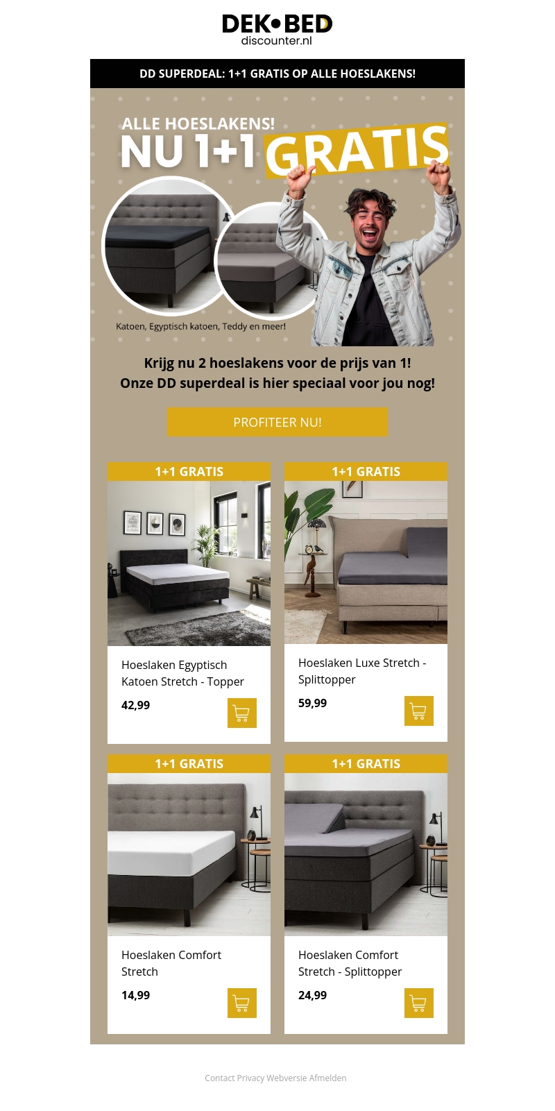 Claim jouw GRATIS hoeslaken 🔥 Claim jouw GRATIS hoeslaken 🔥