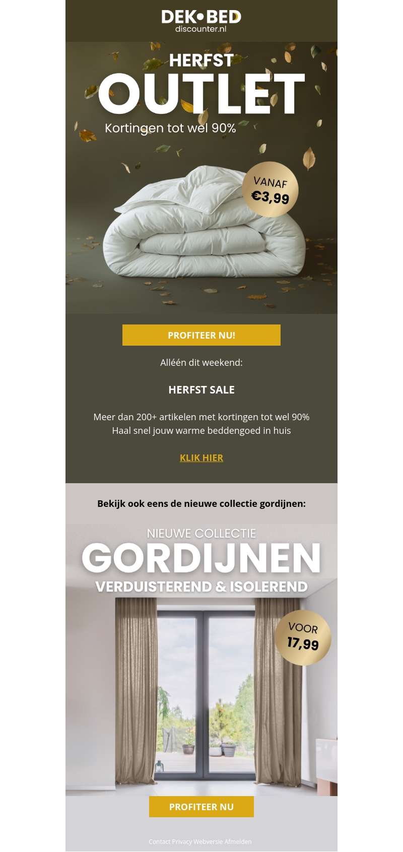 Herfst SALEππ - vanaf β¬3,99 Herfst SALEππ - vanaf β¬3,99