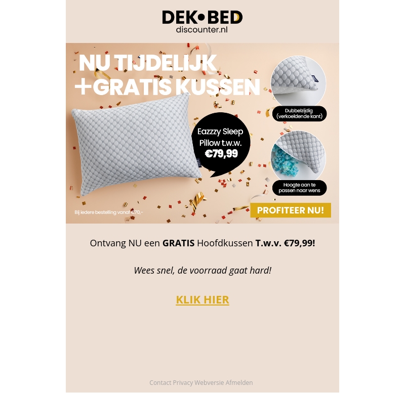 Je bent geselecteerd! Je bent geselecteerd!