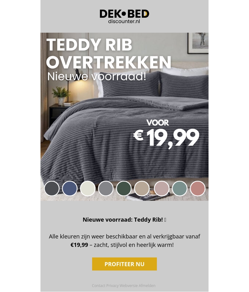 Nieuwe voorraad: Teddy Rib! 🧸 Nieuwe voorraad: Teddy Rib! 🧸