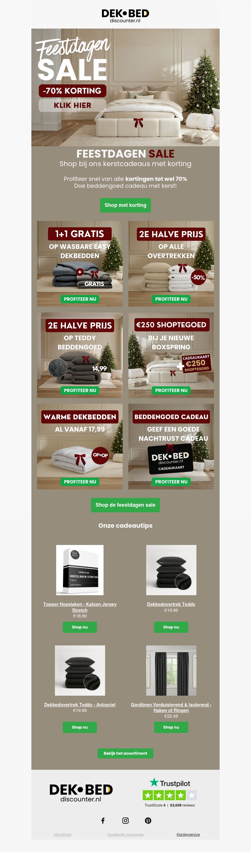Hey Slaper , beddengoed als cadeau? Hey Slaper , beddengoed als cadeau?