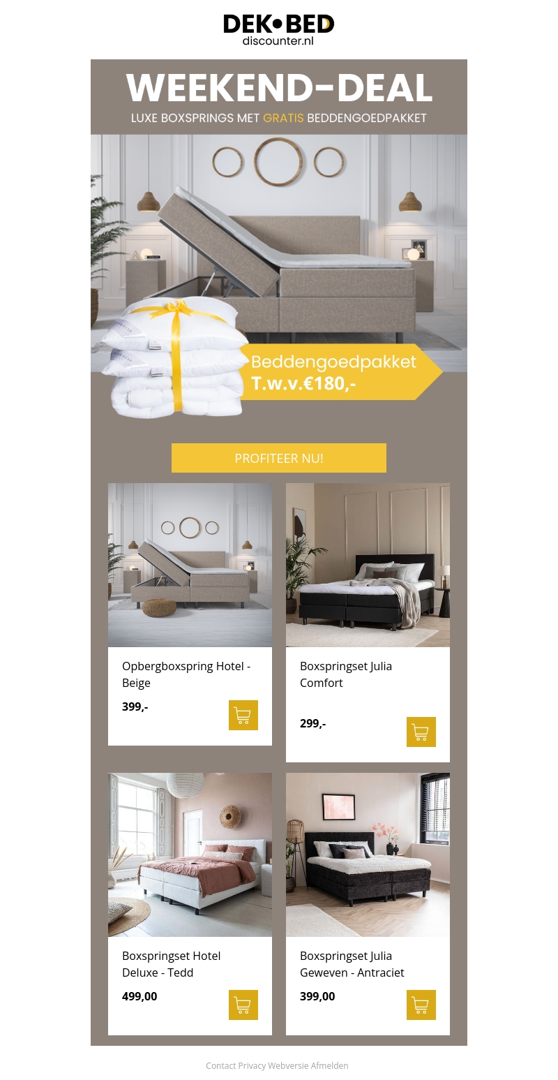 Toe aan een nieuwe slaapplek? Toe aan een nieuwe slaapplek?