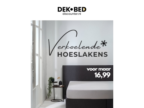Dé oplossing voor warme nachten, wees snel!