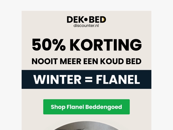 50% korting 🥶❄️