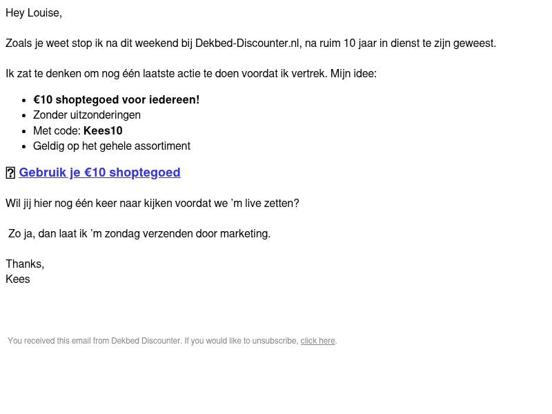 RE: ik stop ermee... RE: ik stop ermee...