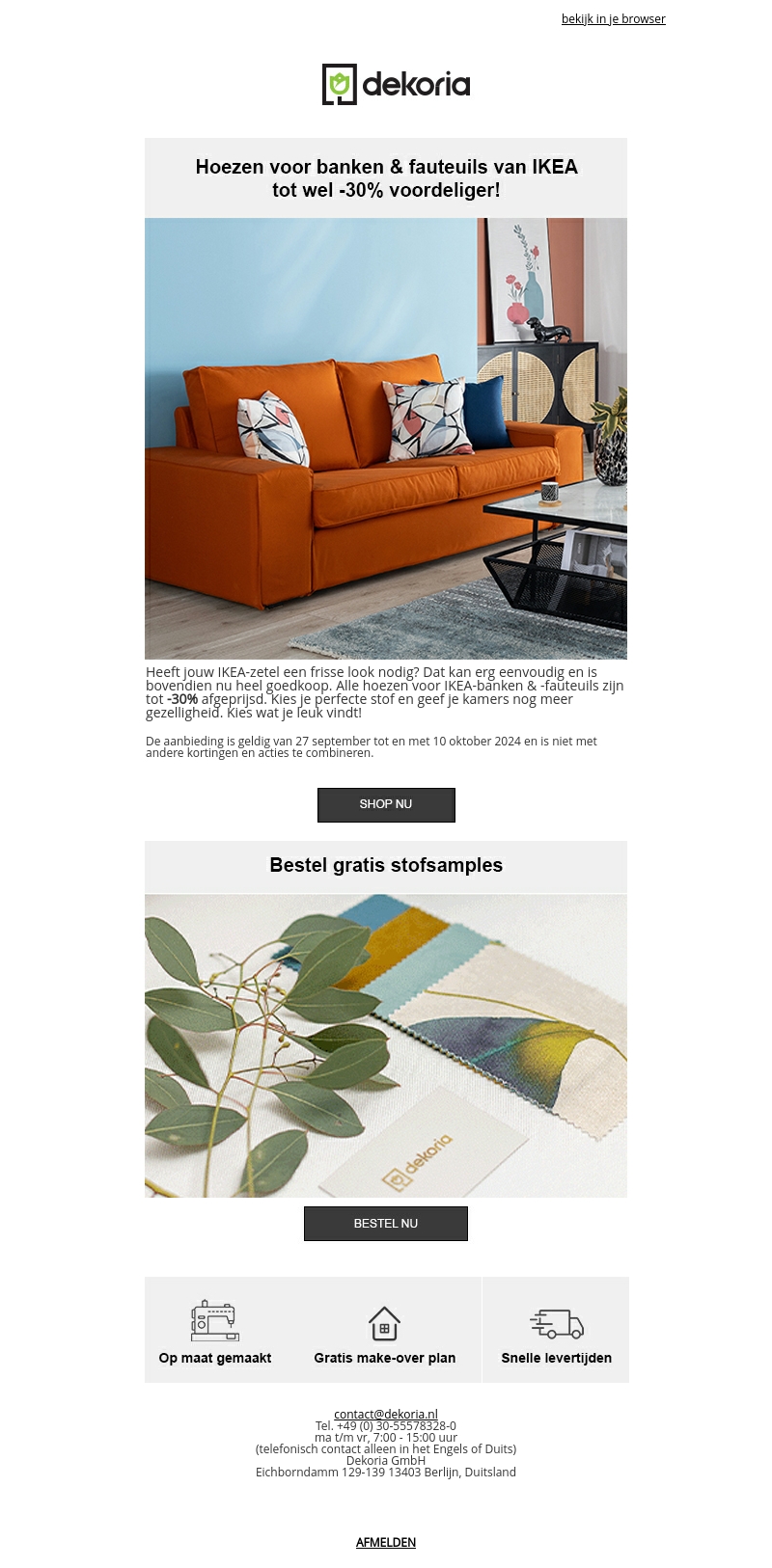 ๐ฅ Tot wel -30%: hoezen voor banken & fauteuils van IKEA๐ ๐ฅ Tot wel -30%: hoezen voor banken & fauteuils van IKEA๐