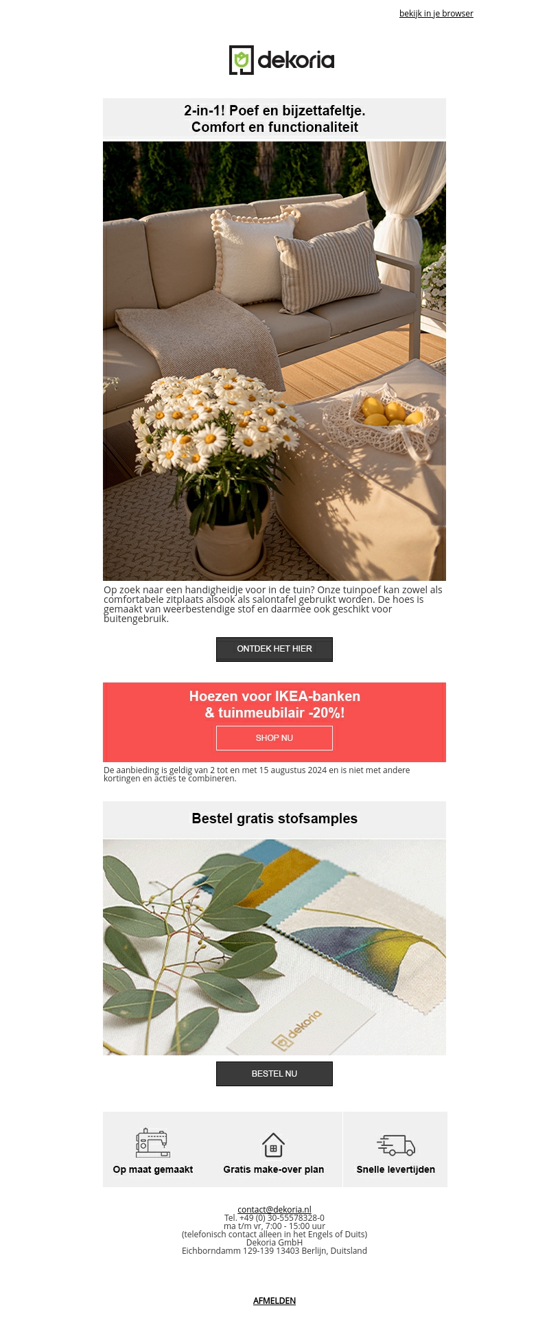 πDe must-have van dit seizoen! Onze tuinpoef πDe must-have van dit seizoen! Onze tuinpoef